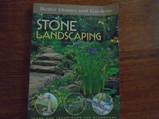 BETTER HOMES AND GARDENS--STONE LANDSCAPING VERY GOOD CONDITION
