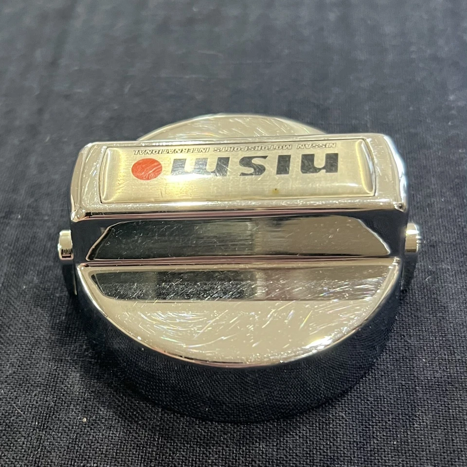 Cubierta de tapa de gas cromada NISMO ULTRA RARA Foto 4 de 4