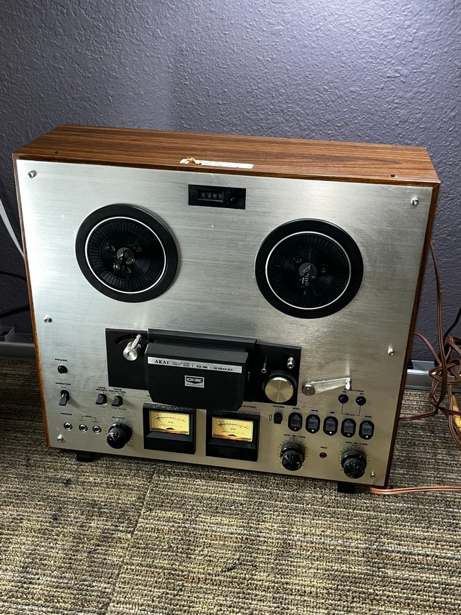 Akai GX-230D Auto Reverse Stereo Tape Deck Reel To Reel Used