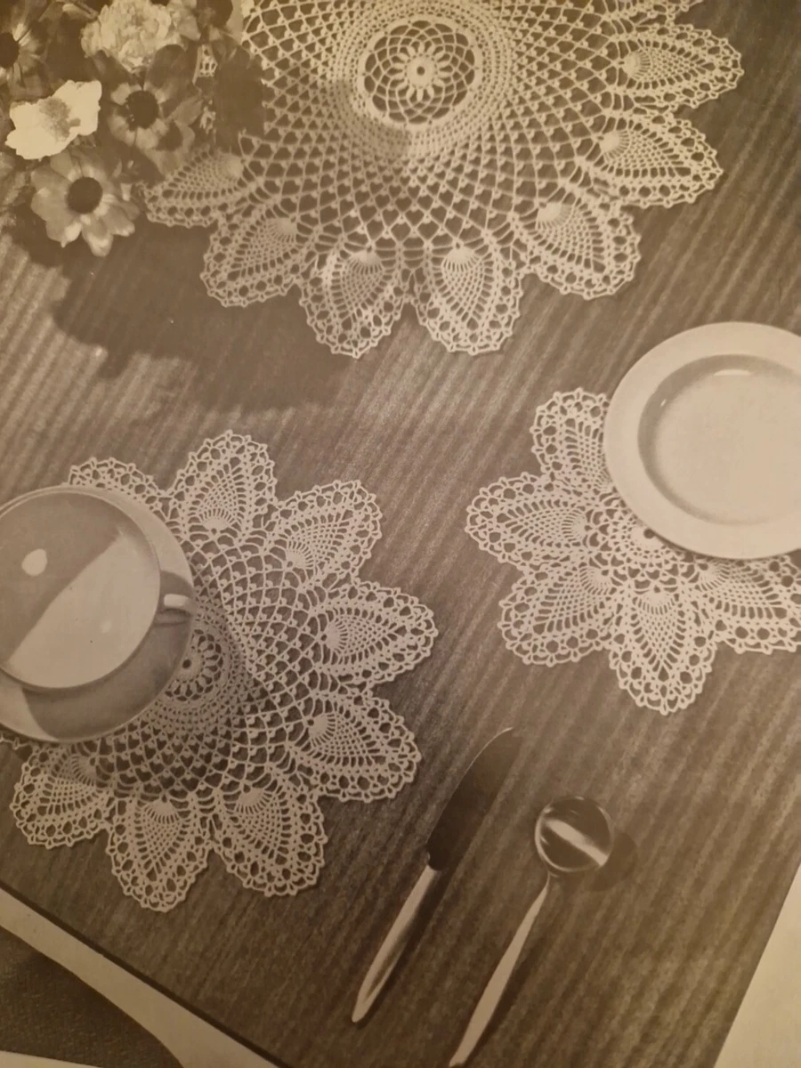 COPIA Abrigos Vintage 1970 Piña Crochet Diseños en Color Folleto - Nº 659