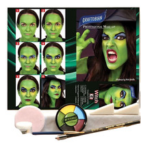 GRAFTOBIAN WITCH CHRACTER MAKEUP KIT SPFX MAKEUP SET COSTUMES,COSPLAY,HALLOWEEN.