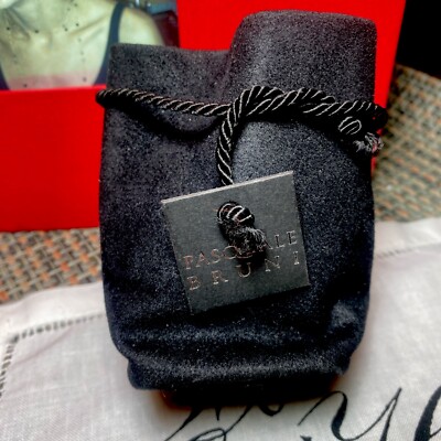 Pasquale Bruno Black Felt Presentation Bag EMPTY for storage Small