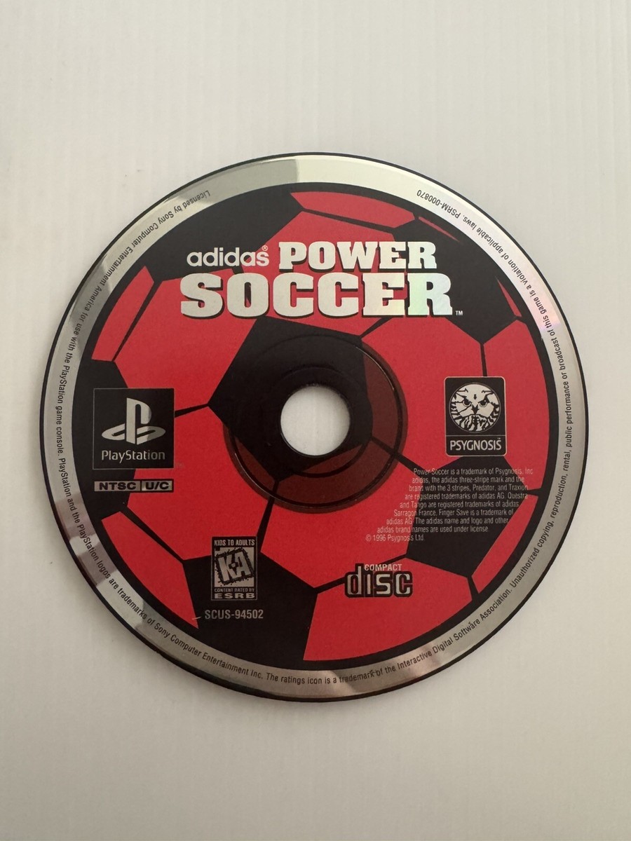 Adidas Power Soccer (Sony PlayStation 1, 1996) 711719617624| eBay