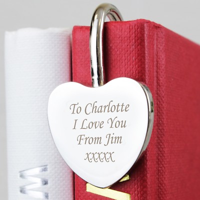 Engraved Silver Heart Bookmark - Free engraving - Ideal Valentines Gift, for Her