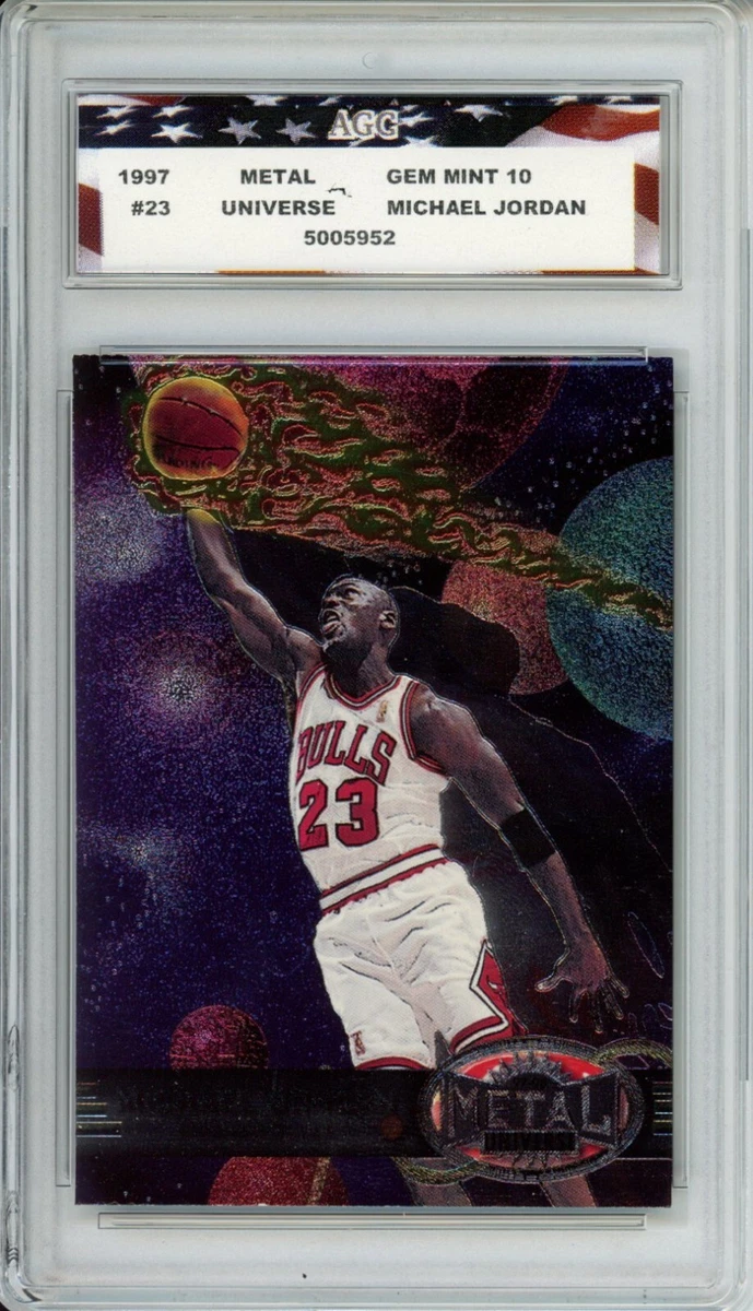 マイケル・ジョーダン 1997-98 l Universe Las mejores ofertas en 1997-98 Metal Universe - Michael Jordan #23