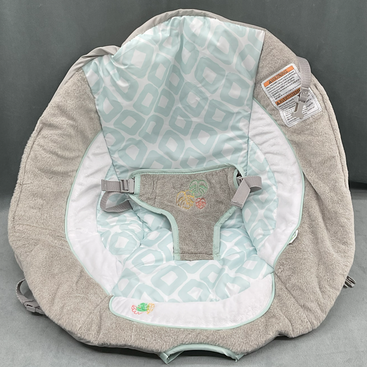 Ingenuity InLighten Baby Bouncer Kitt Replacement Part Fabric Seat Cover