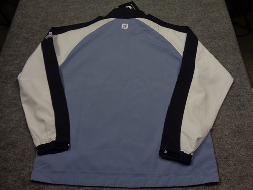 Footjoy Jacket Mens XL Blue 1/4 Zip Windshirt Windbreaker Golf Performance - Imagen 6 de 11