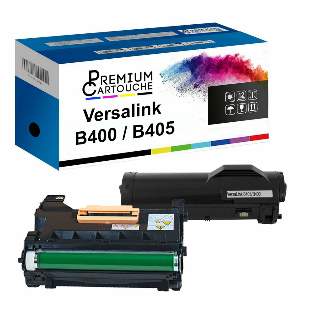 Toner noir compatible Xerox 101R00554 pour impression bureau x2
