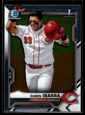 Ruben Ibarra 2021 Bowman Draft Chrome 1st Bowman Card  #BDC-189