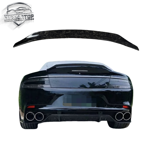 Forged Carbon Fiber Rear Trunk Spoiler Wing For 2014-2018 Aston Martin ...