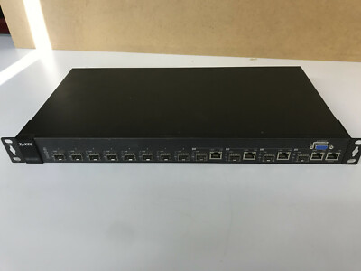 Switch Géré ZYXEL GS-4012F – 12 Ports Gigabit SFP – Couche 3 – Montable En Rack – Occasion