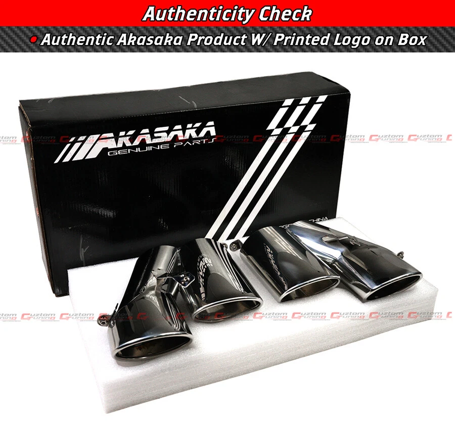 Silenciador de escape de punta cuádruple para Honda Accord Sport Touring Akasaka 18-2022 Foto 3 de 4