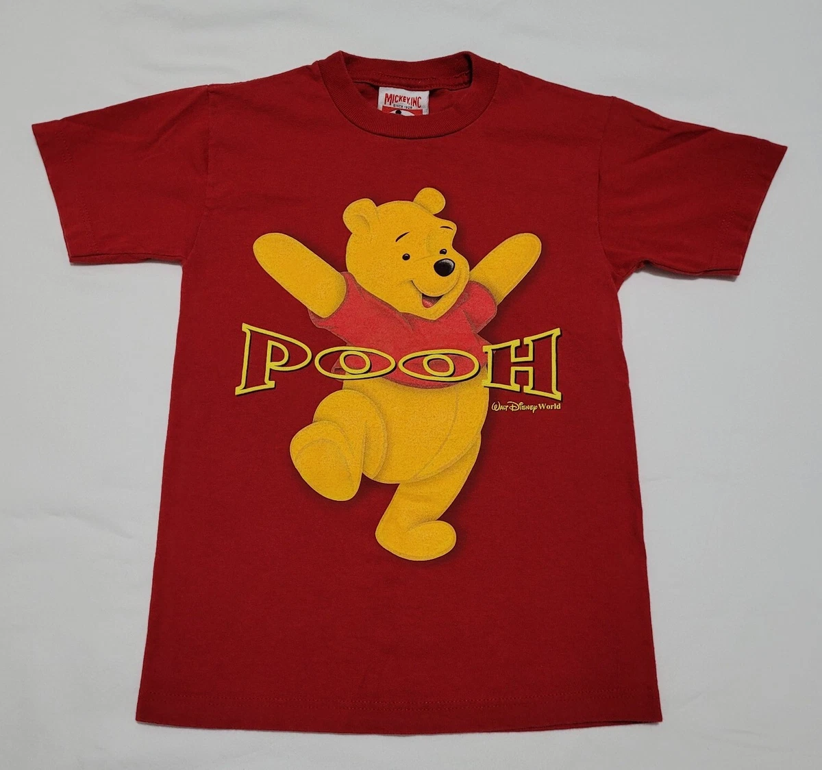 red pooh shirt