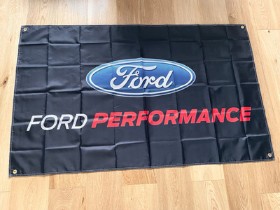 Großes Ford Rennwagen Motorsport Flagge Banner Schild hochwertig !! *90x150cm*