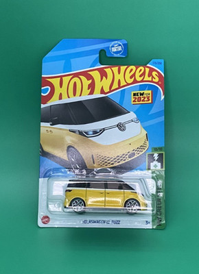 Hot Wheels 'NEW For 2023' Green Speed 10/10 - Volkswagen ID Buzz - 173/250