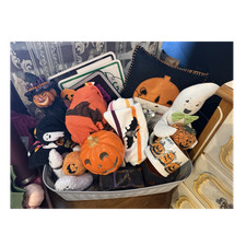 Halloween Holiday thrift store   Decor Lot - ...
