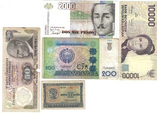 LOT 5 Banknotes World #