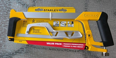 #ad Stanley High Tension 12quot; Hacksaw 2 Pc Value Pack 20 036 Mini Hack 15 809 $31.99