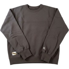 Tracksmith New England taupe-brown Crewneck Sweatshirt Mens Medium Hare Logo