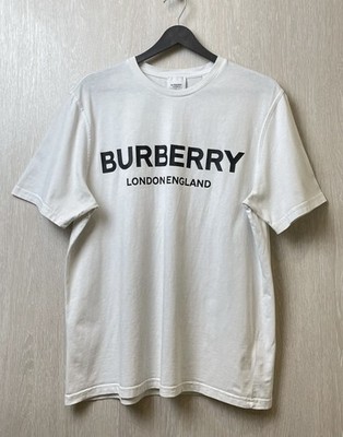 Burberry London England Logo T-Shirt Herren Größe M