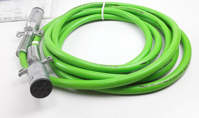 20ft ABS Lectraflex power cord with zinc mold plug: fits heavy-duty trailers