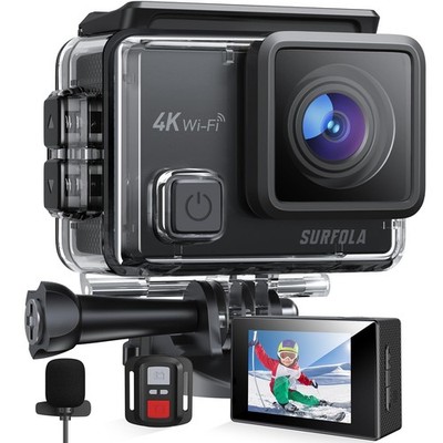 Action Cam 4K Unterwasserkamera 40M Wasserdicht 20MP EIS Bildstabilisierun 170°