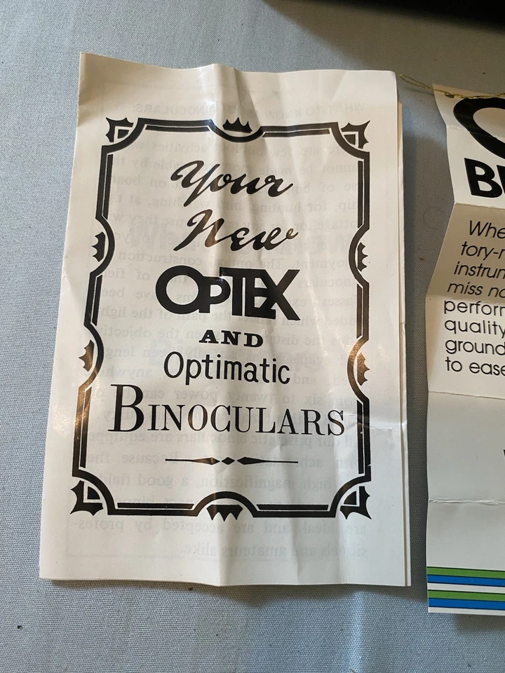 Optex 7x35 Field 7 Binoculars With Case 10411 - Image 3 of 4