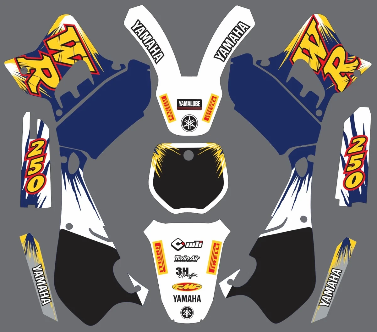Motorcycle Body & Frames for 1996 Yamaha WR250 for sale | eBay