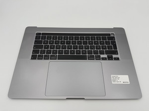Topcase, Batterie, Tastatur, Trackpad für MacBook Pro 16" 2019 A2141 Space Gray
