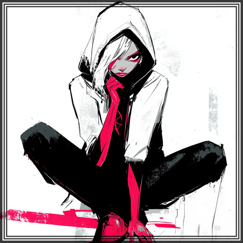 SPIDER-GWEN Ltd. Ed. Signed and Numbered Giclee #10 of 30 MARVEL Boopwerx