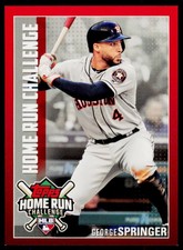 2019 Topps George Springer HRC-28 Home Run Challenge Codes Houston Astros