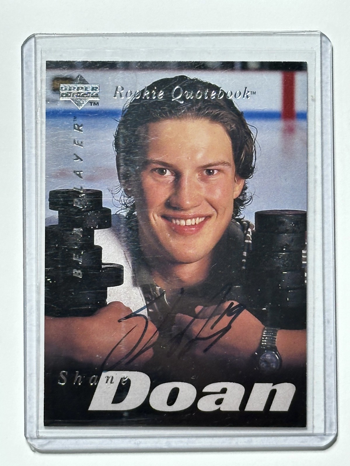 1995-96 Upper Deck Be a Player - Shane Doan #S172 Autographs (AU, RC)