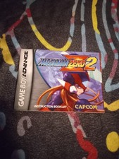 Mega Man Zero 2 Nintendo Gameboy Advance 2003 Authentic GBA Instruction Booklet