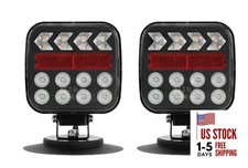 Wireless Trailer Lights, Magnetic LED Trailer Light, Adjustable Tow Light with