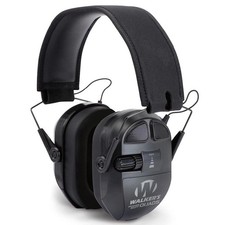 Walker's Ultimate Power Muff Quads Electronic Earmuffs 26dB NRR Hunting Shooting