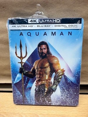 Aquaman (DVD, SteelBook (4K Ultra HD + Blu-ray)