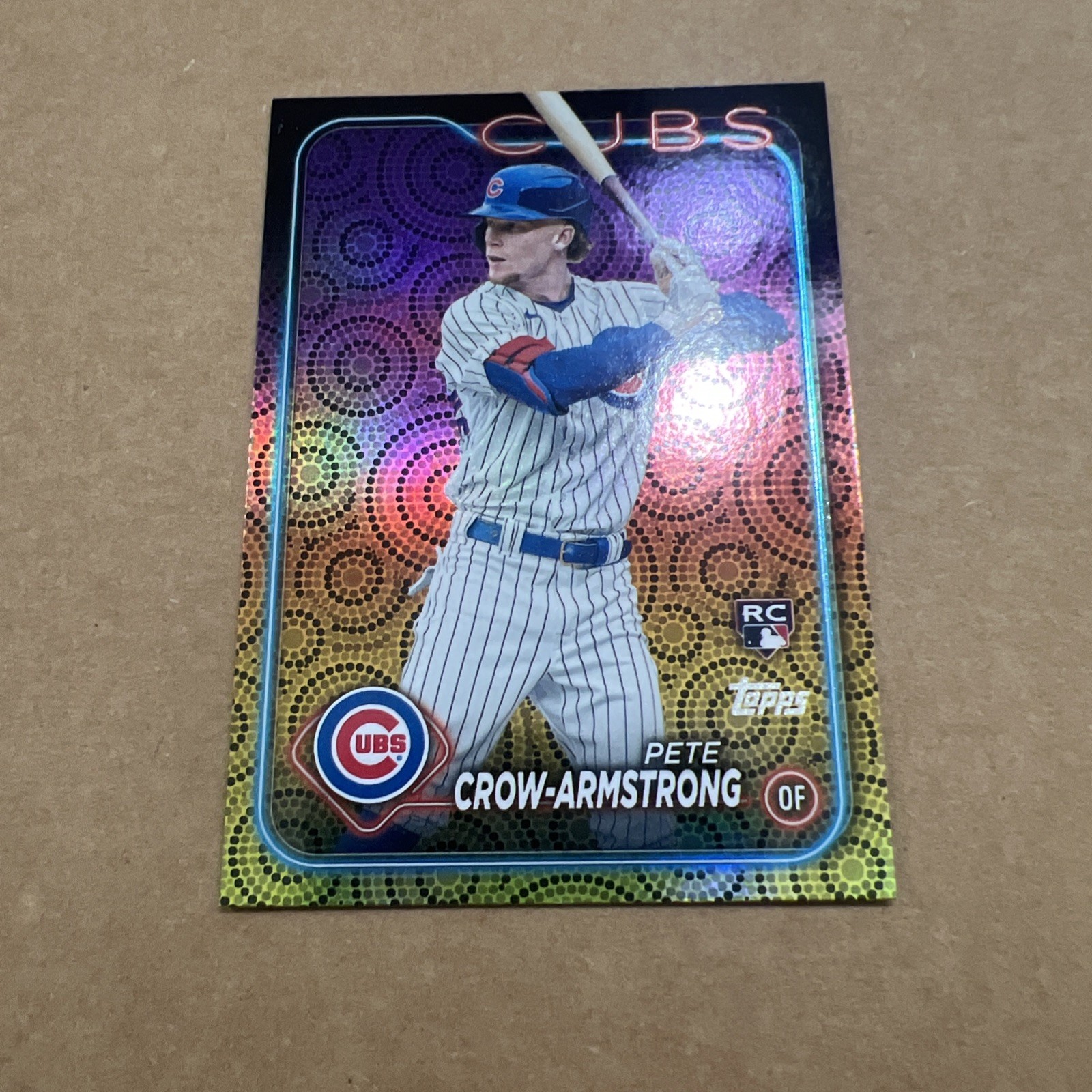 2024 Pete Crow-Armstrong Topps Series 2 Summer Holiday Rookie #407 RC