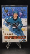 2025-26 Fleer Flair Rare Breed Macklin Celebrini SP