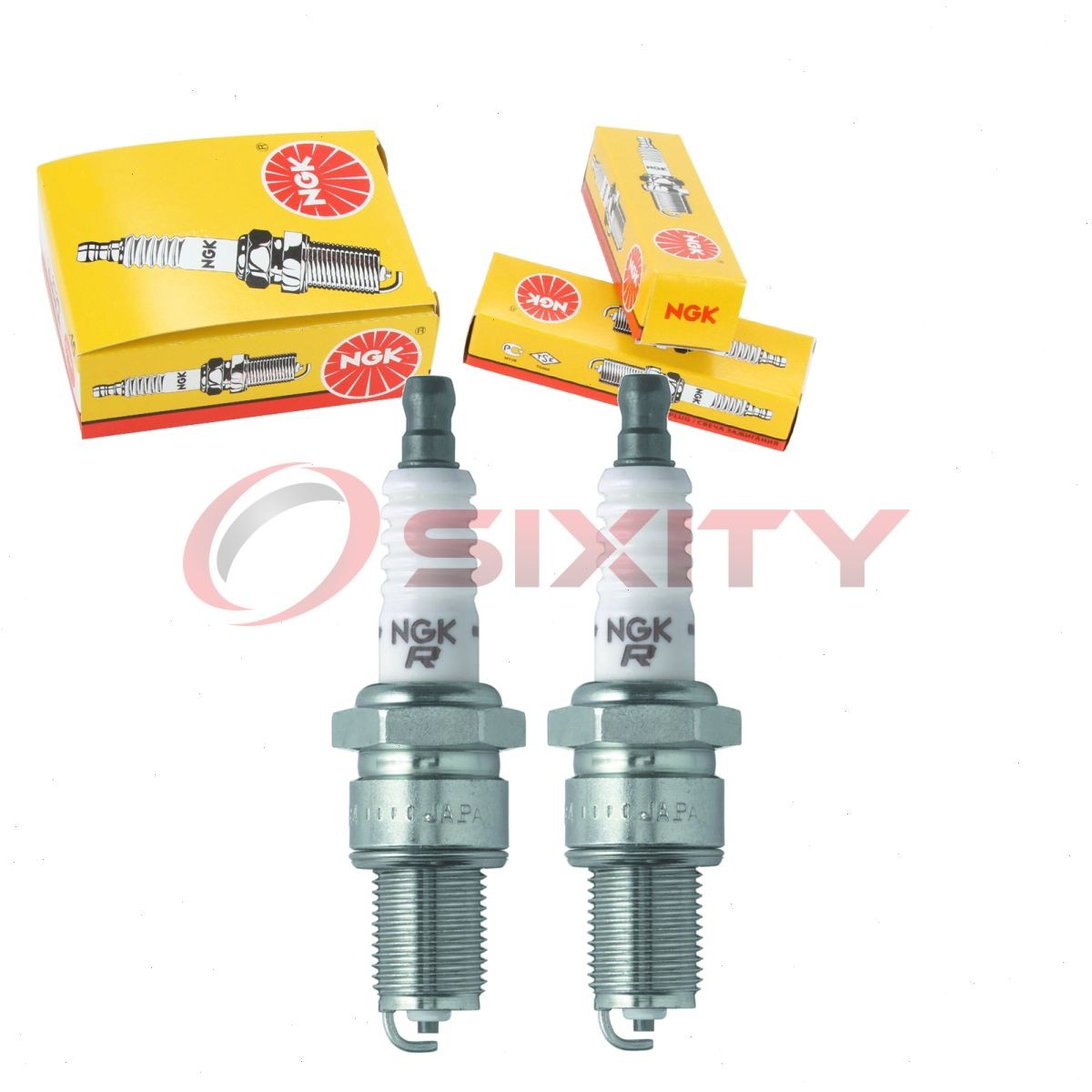2 pc NGK 1508 BPR9ES BLYB Standard Spark Plugs for TY26720 RN57YCC R41XLS cg