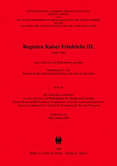 Die Urkunden Und Briefe Aus Den Archiven Und Bibliotheken Der BundesläNder-image