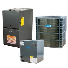 ACiQ 4 Ton 14 SEER2 80% AFUE 80,000 BTU Low NOx Furnace & AC System - R32 Upf...