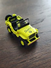 1941-1945 JEEP WILLYS SMOKEY BEAR GREEN 1:64 SCALE DIORAMA DIECAST MODEL CAR