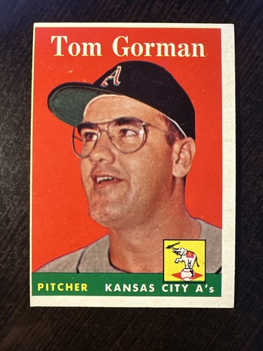 Tom Gorman #235 1958 Topps card