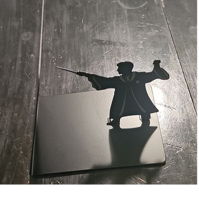 Hallmark Harry Potter Black Metal Lightweight Bookend Wizarding World