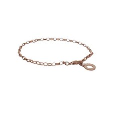 Image of Thomas Sabo Rose Gold Plated 925 Link Bracelet RP£64 x0243-415-40-l15.5 Genuine