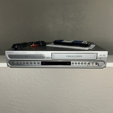Magnavox DVD Video VCR Combo MDV560VR With Remote - Tested