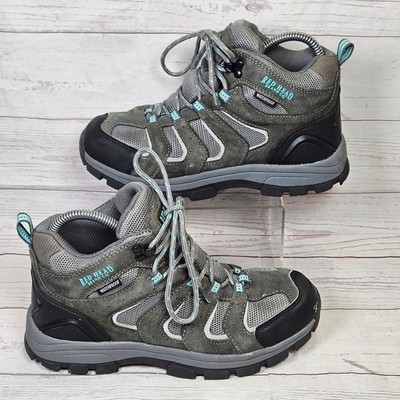 Red Head Boots Men s Gray Black Teal 6M Waterproof Hiking Trail