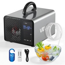VEVOR 36000mg/h Ozone Generator Machine Touchscreen for Car Odor 3200 sq.ft
