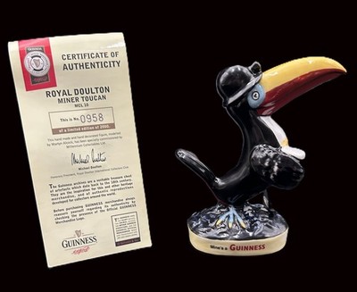 Royal Doulton Millennium Collectables LE '' Miner Toucan''