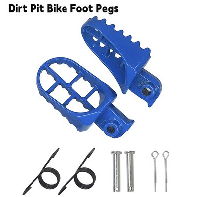 Footrest Pedal Foot Pegs For Yamaha TTR125 TTR225 TTR90 TTR110 PW50 Dirt Bike
